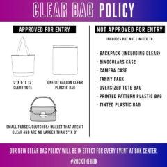 BOK Center bag policy
