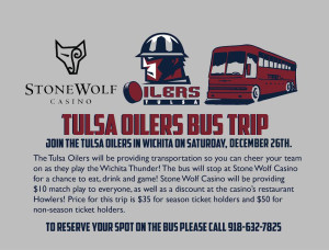 Bus Trip Wichita-Dec 26