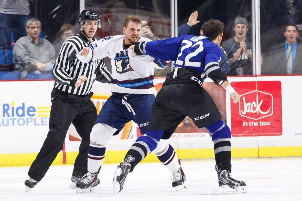 Tulsa Oilers vs Wichita Thunder at BOK Center in Tulsa, Oklahoma