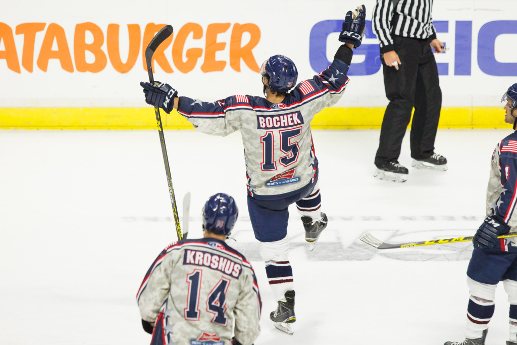 Tulsa Oilers vs Allen Americans at BOK Center in Tulsa, Oklahoma